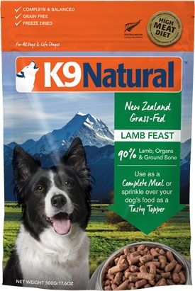 K9 Natural <凍乾脫水狗乾糧> 羊肉盛宴