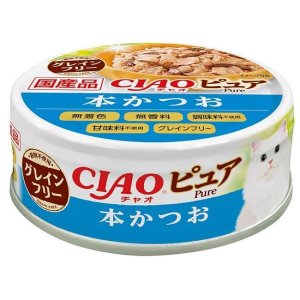 CIAO 貓貓罐頭 <Pure> *鰹魚*味 70g