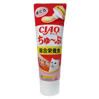 CIAO 貓貓零食 <400億個乳酸菌> *綜合營養 吞拿魚*味醬 80g