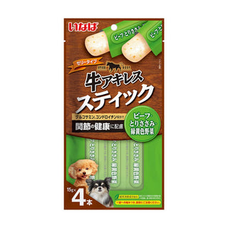 Inaba 狗狗零食 <牛筋果凍片> *牛肉+雞肉+綠黃色野菜*味